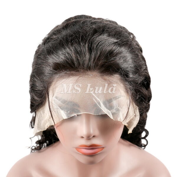 Virgin Human Hair Deep Wave 13x4 13x6 Transparent Lace Front Wigs - Image 12